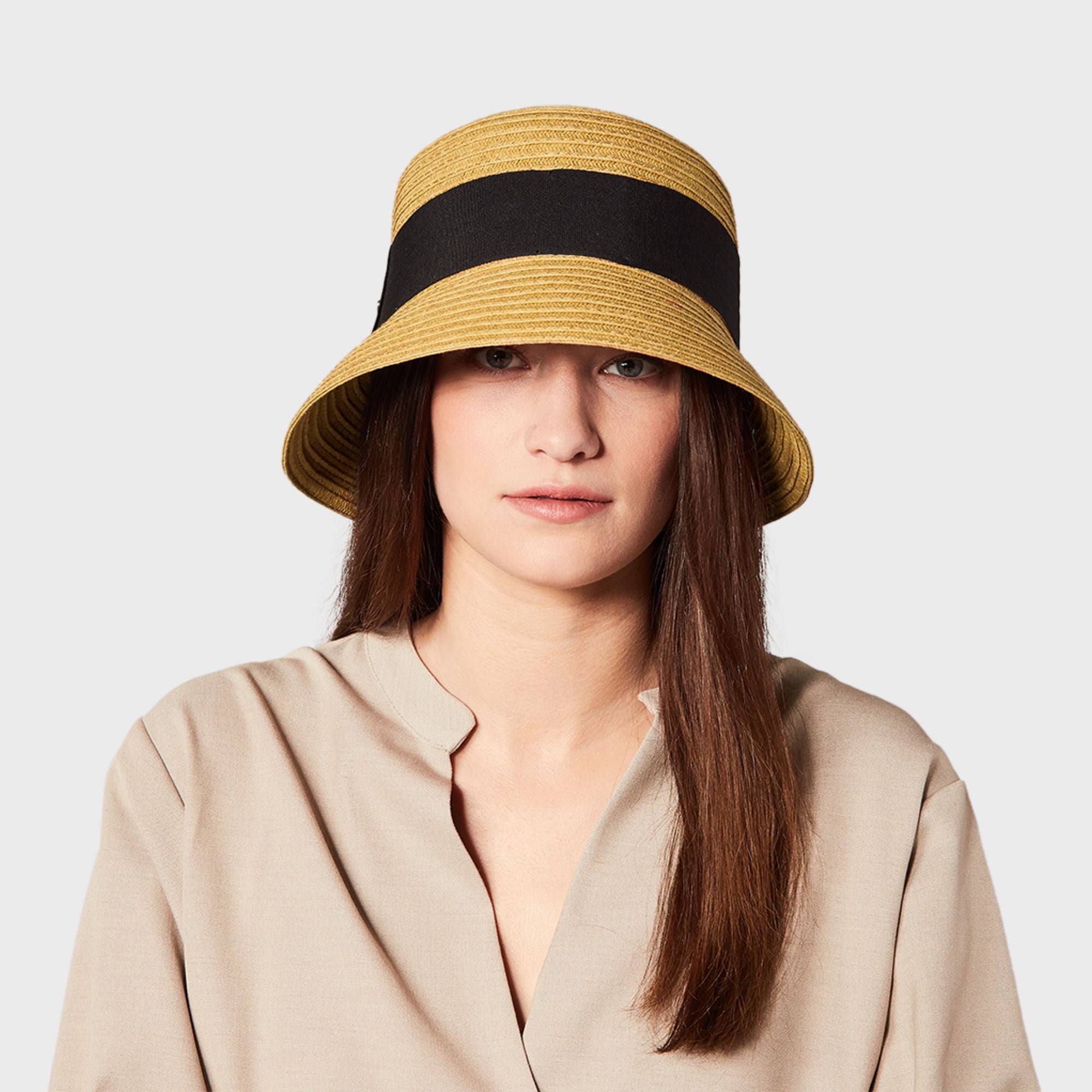 Summer Hats - Ceane Flat Top Cloche