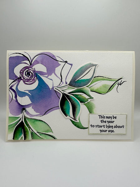 Canadian Artist - Happy Birthday - Original #9868