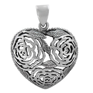 Pendant - .925 SS - heart - #2043