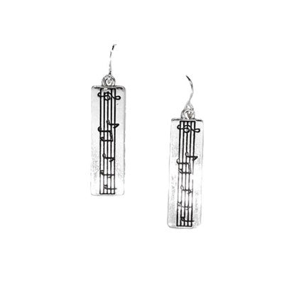 Earrings - Pewter #8119