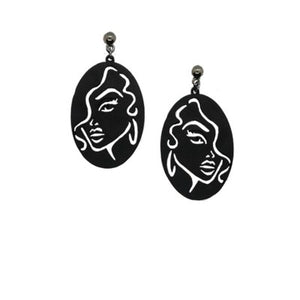 Earrings - Pewter #8114