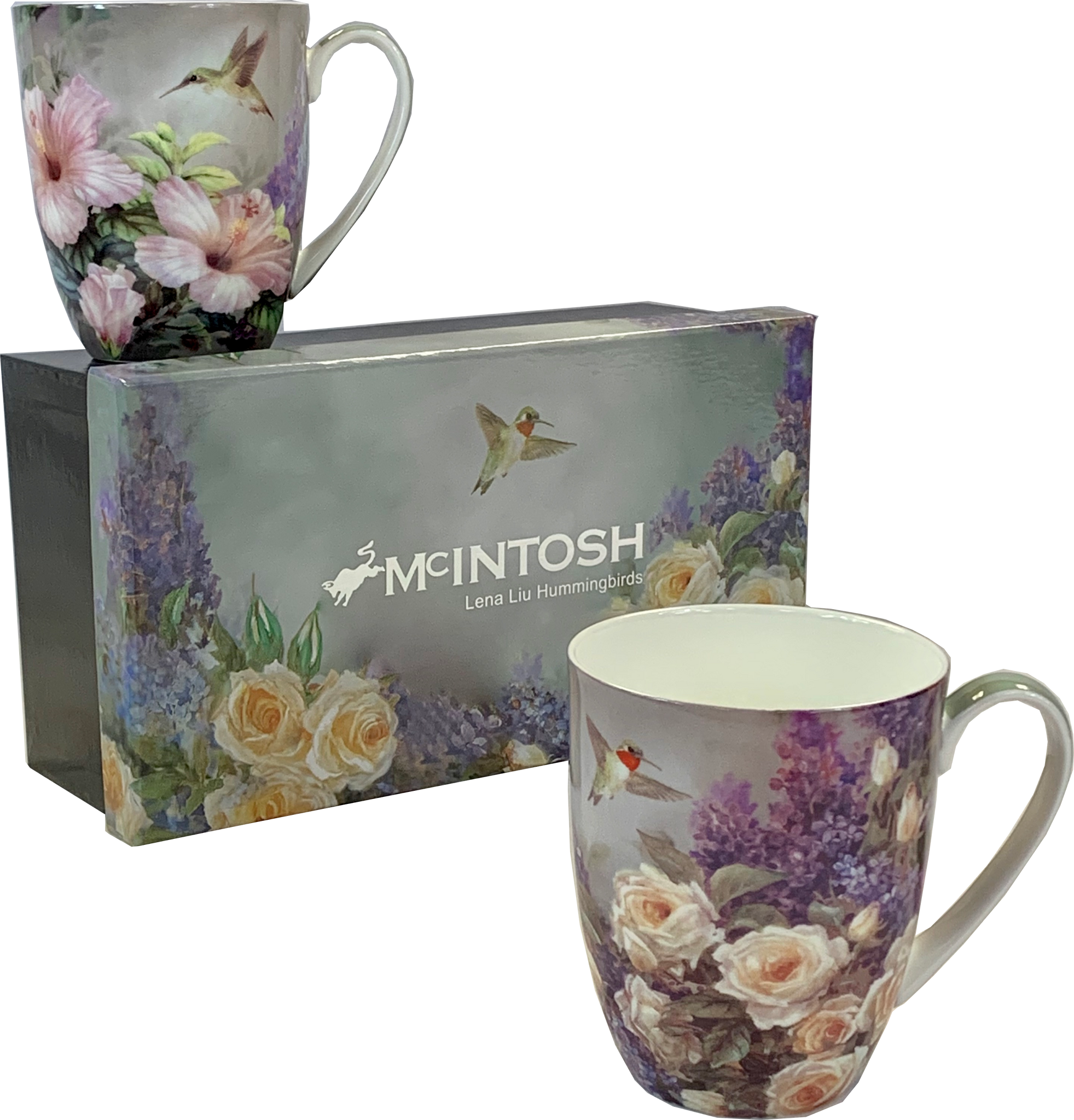 Mugs - Lena Liu - The Hummingbirds - Mug pair