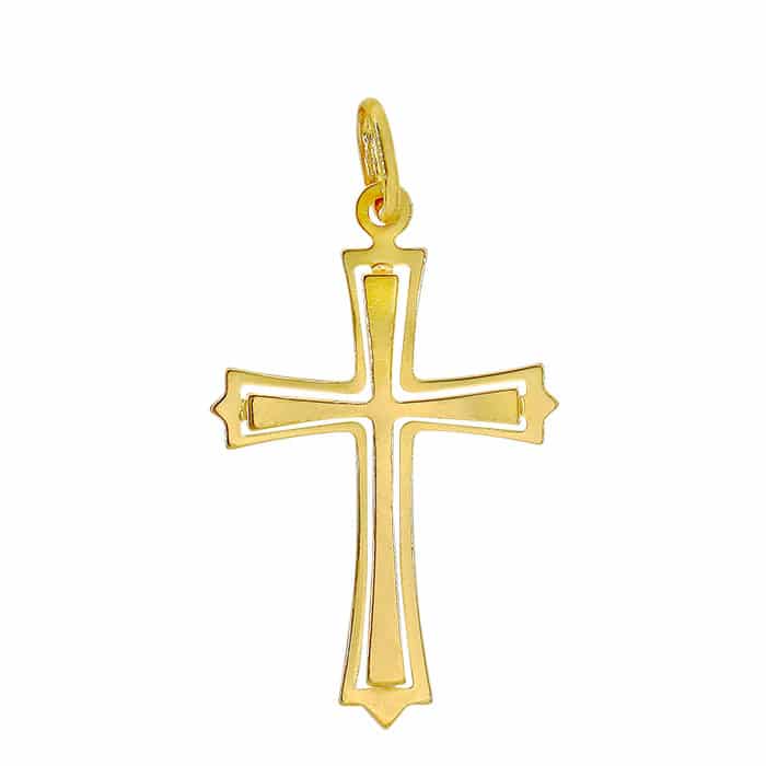 Pendants - 10K gold - Cross #523