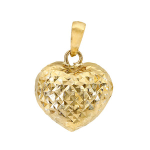 Pendants - 10K gold - Heart #403