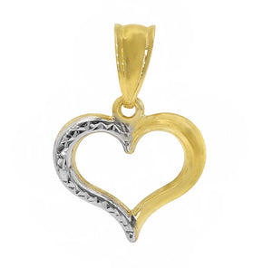 Pendants - 10K gold - Heart #363