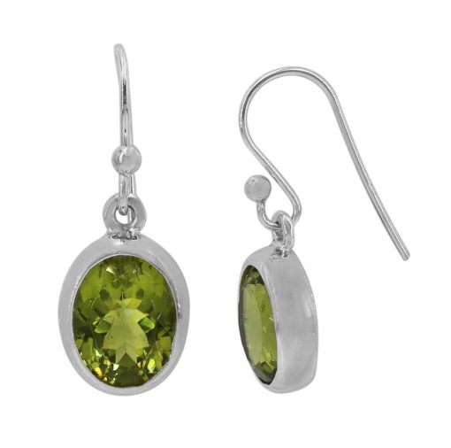 Earrings - .925 SS - Peridot #153