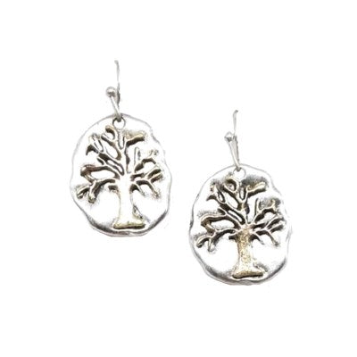 Earrings - Pewter #1827